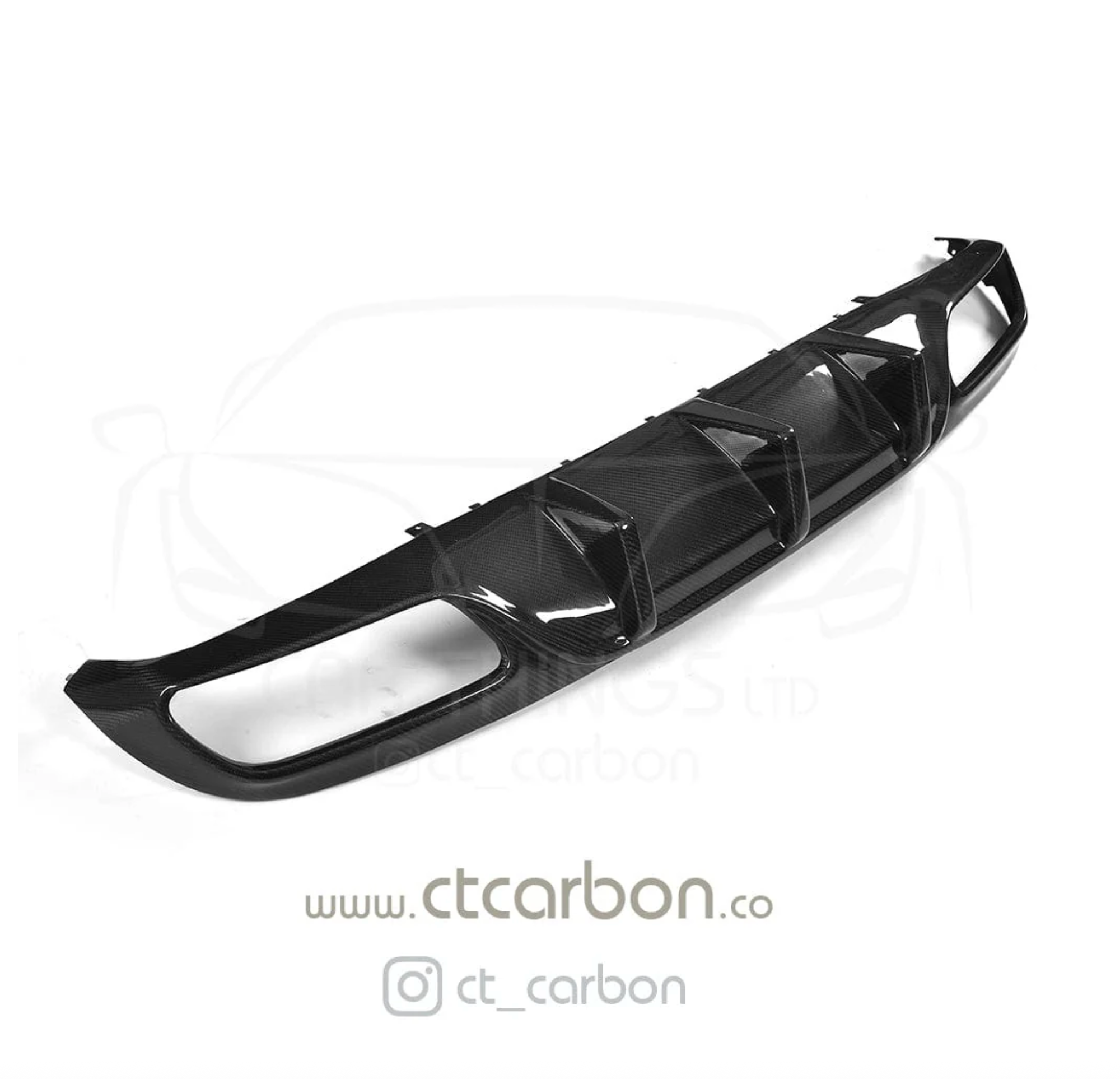 Mercedes C63 W205 Coupe Carbon Heckdiffusor OEM Style