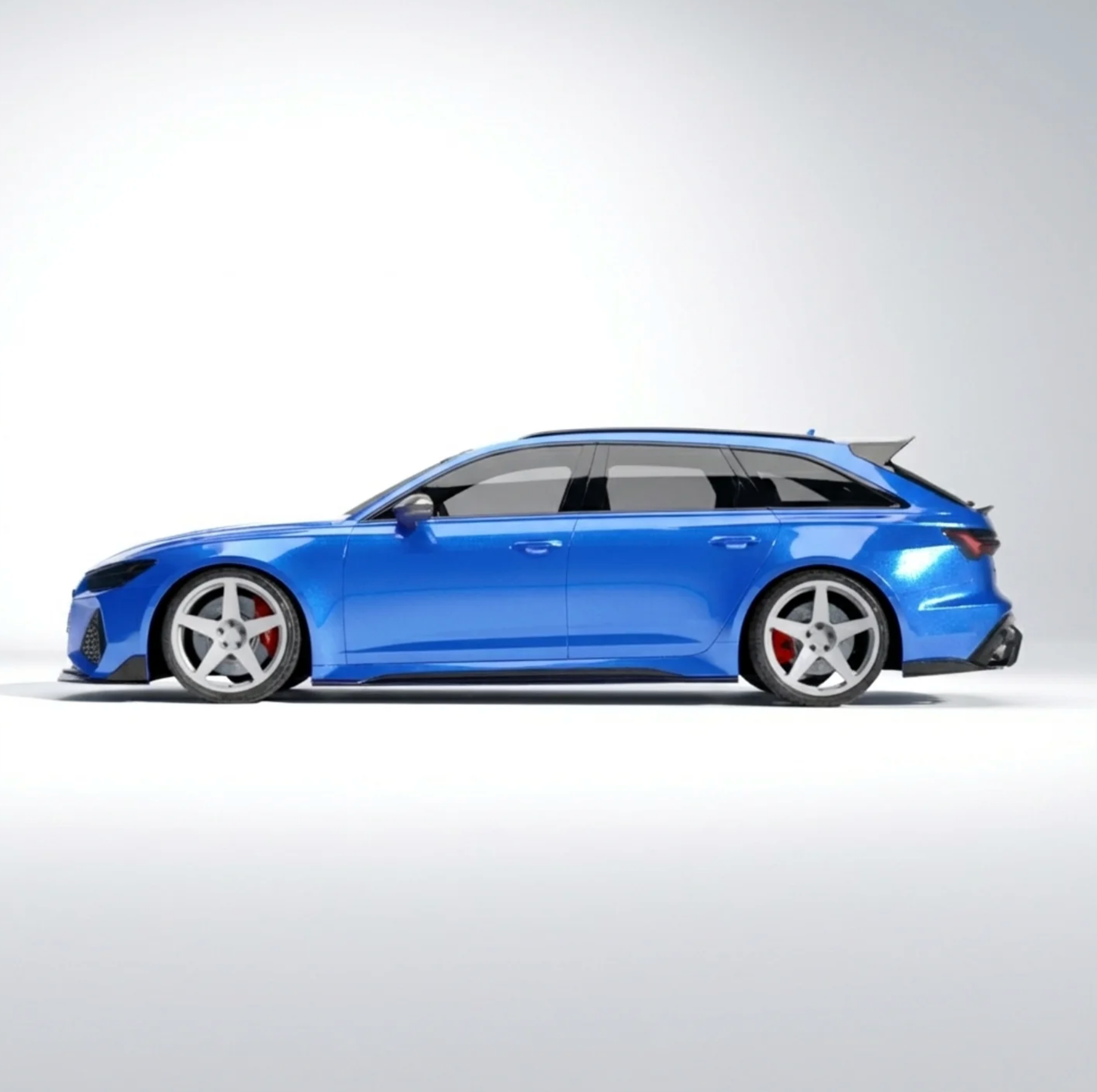 AUDI RS6/RS7 C8 Carbon Seitenschweller V2 - CT Design