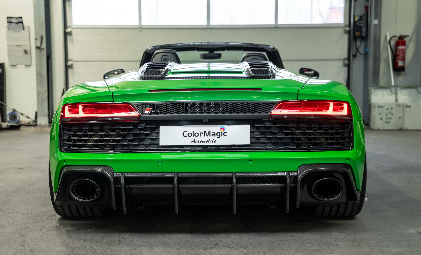 Audi R8 Facelift Carbon Heckdiffusor - CT Design