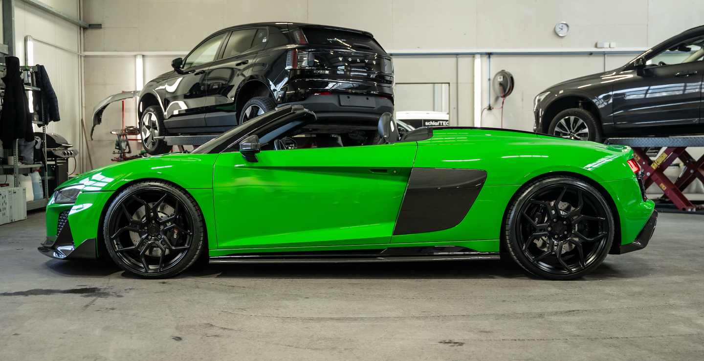 Audi R8 Facelift Carbon Seitenschweller - CT Design