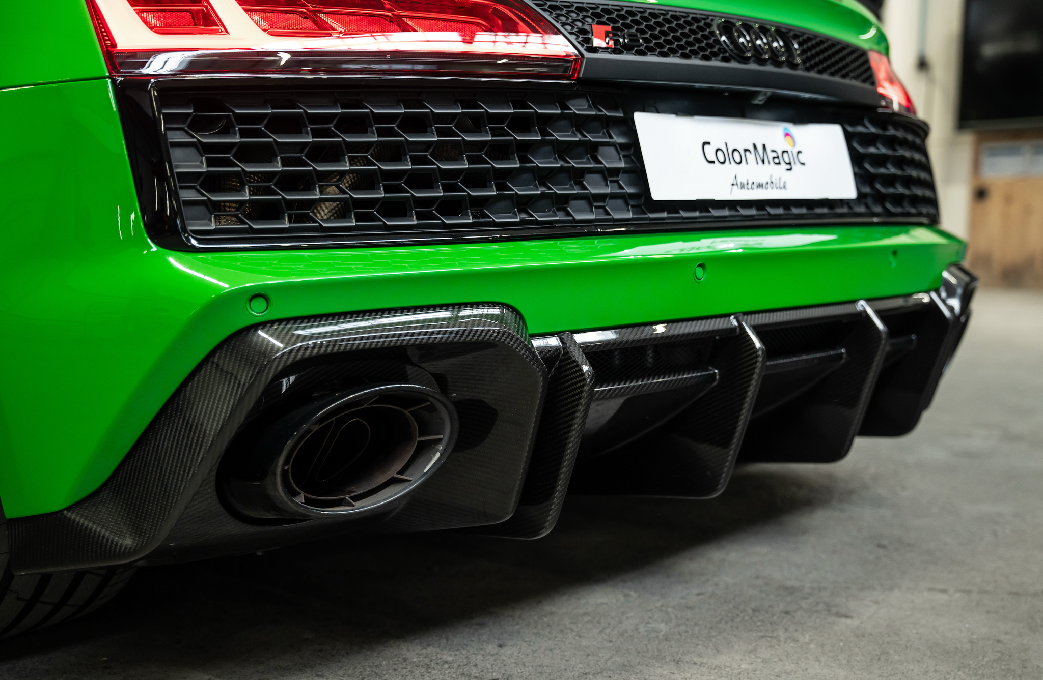 Audi R8 Facelift Carbon Heckdiffusor - CT Design