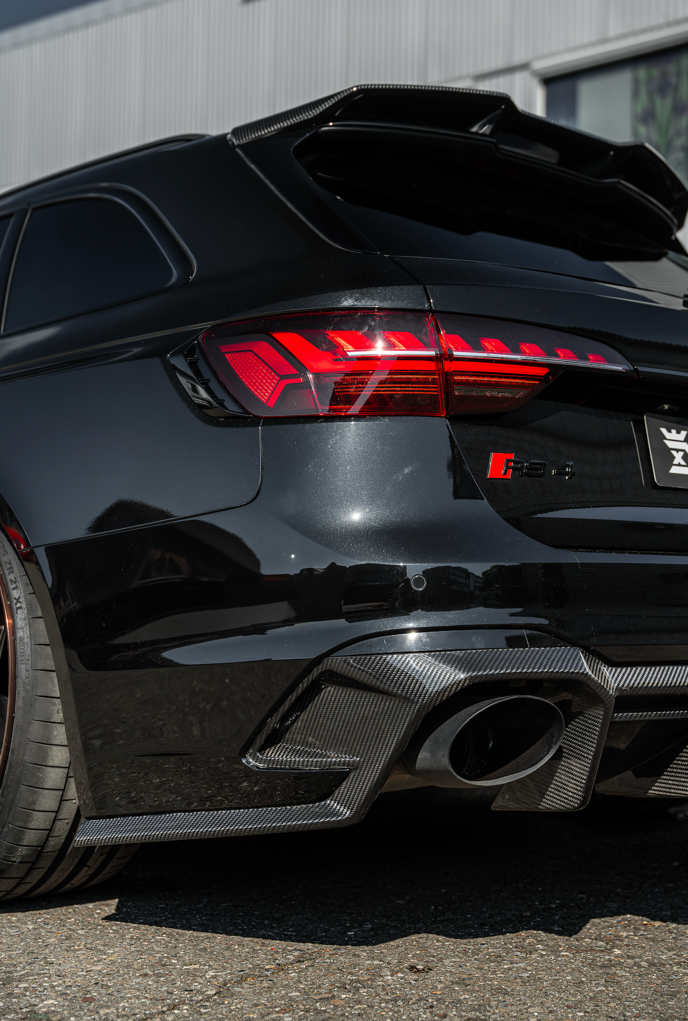 AUDI RS4 B9.5 Carbon Heckdiffusor - CT Design