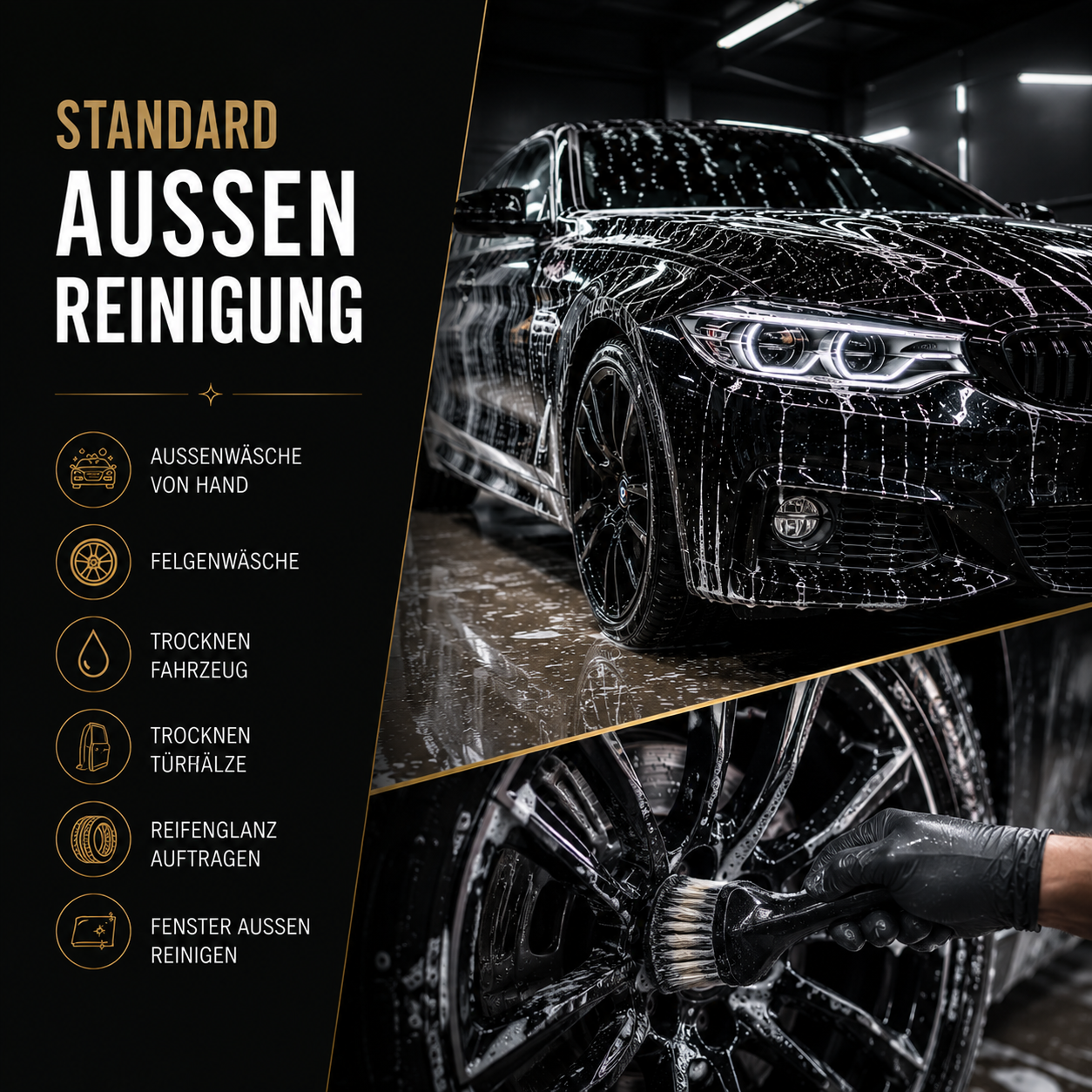Aussenreinigung - Standart Deluxury