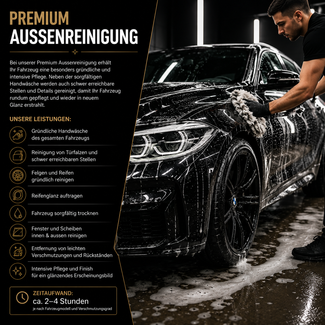 Aussenreinigung - Premium Deluxury