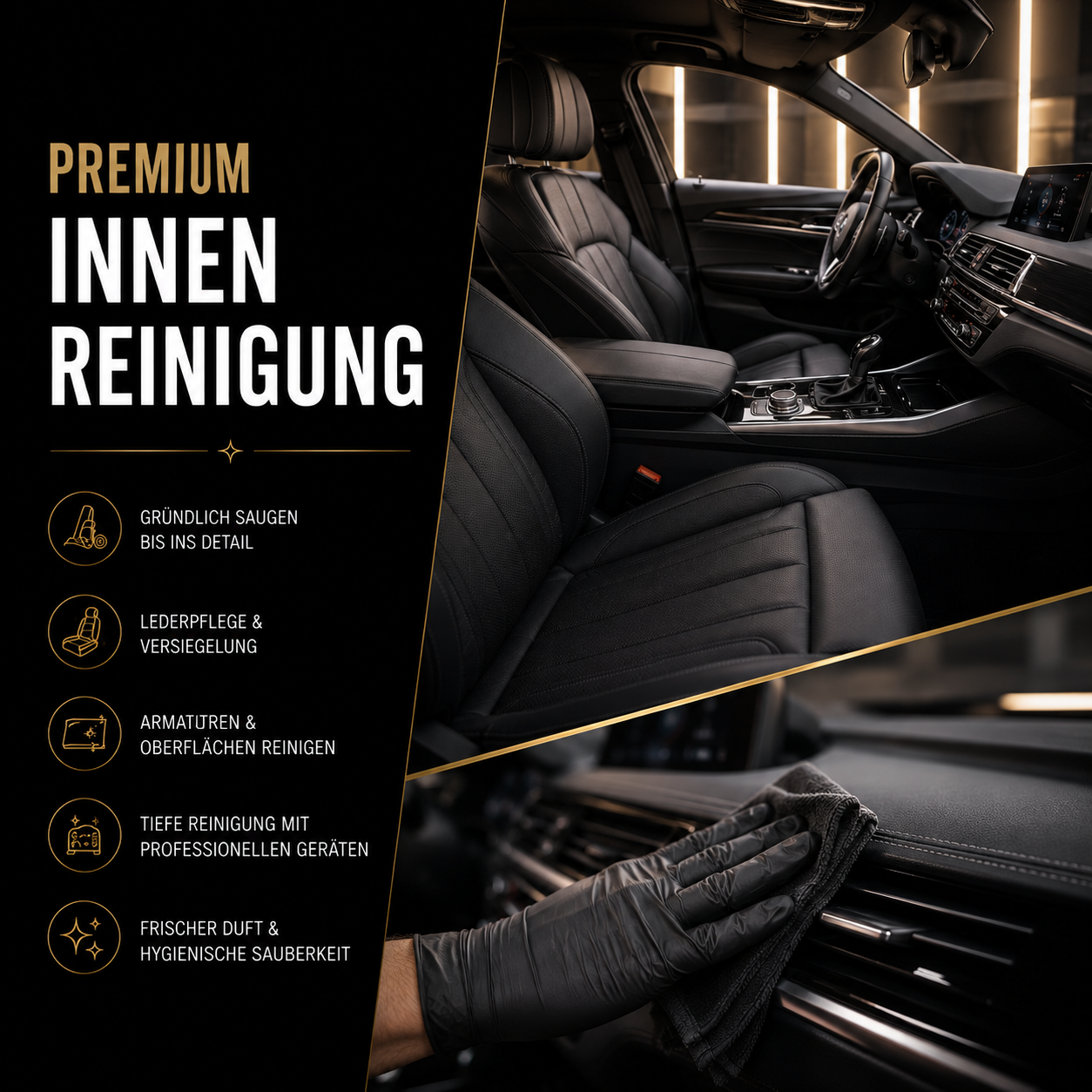 Innenreinigung - Premium Deluxury