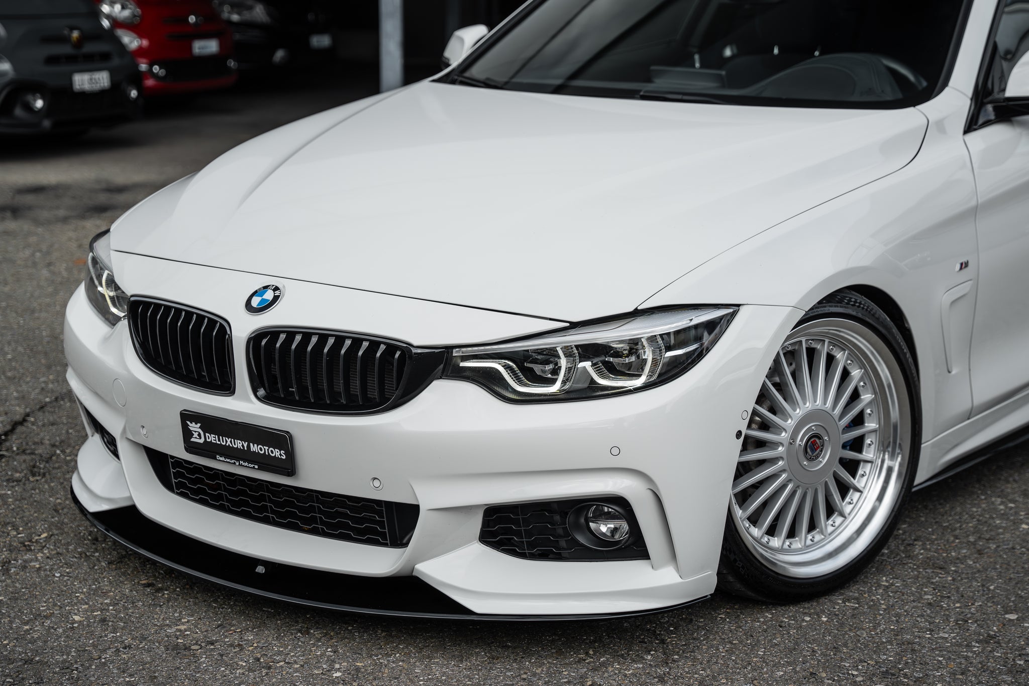 BMW 4er Fx Frontlippe schwarzglanz MP-Style - CT Design | DTC Gutachten
