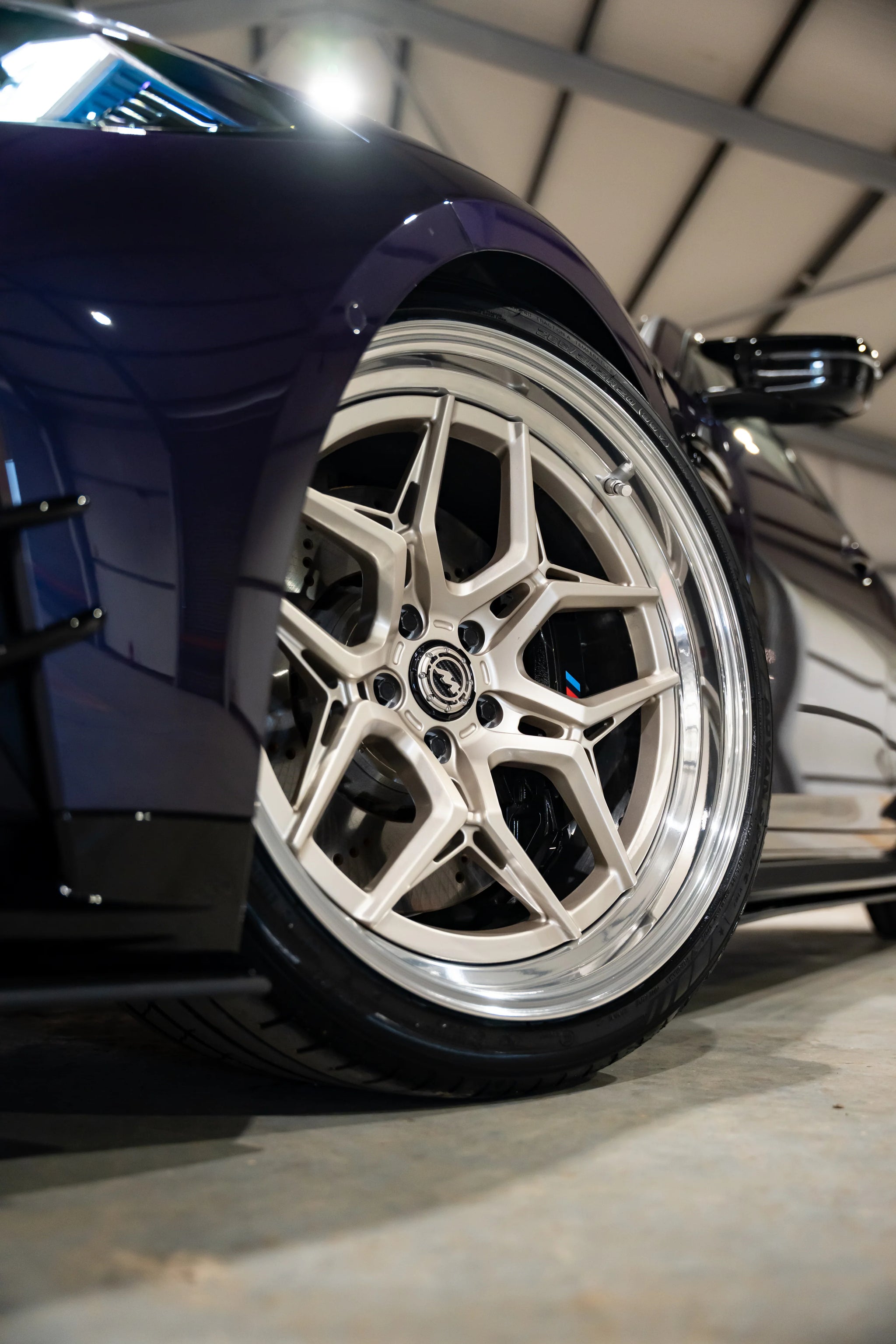 BMW M3/M4 G8x M-W 1.2 Two Piece 20"/21" - White Gold Felgen