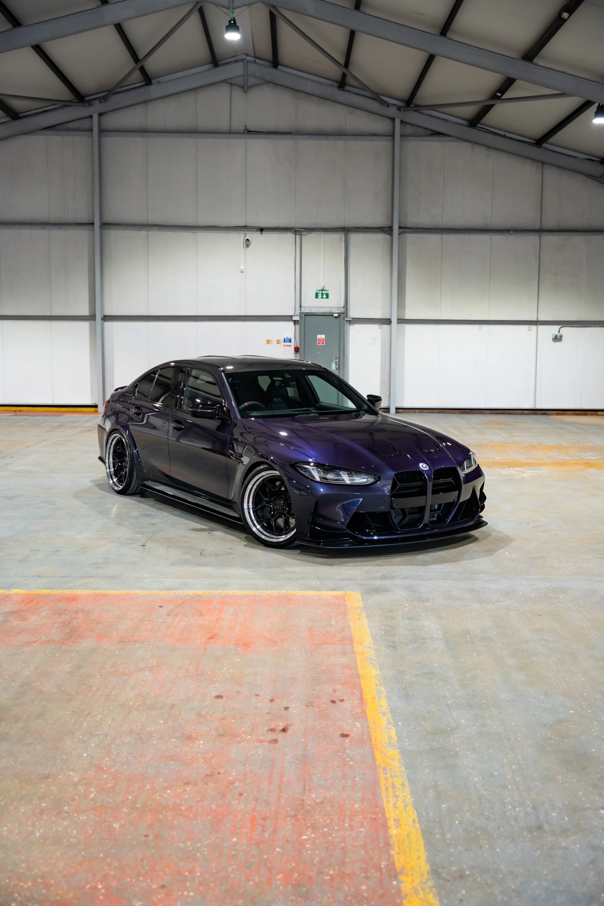BMW M3/M4 G8x M-W 1.2 Two Piece 20"/21" - Gloss Black Felgen