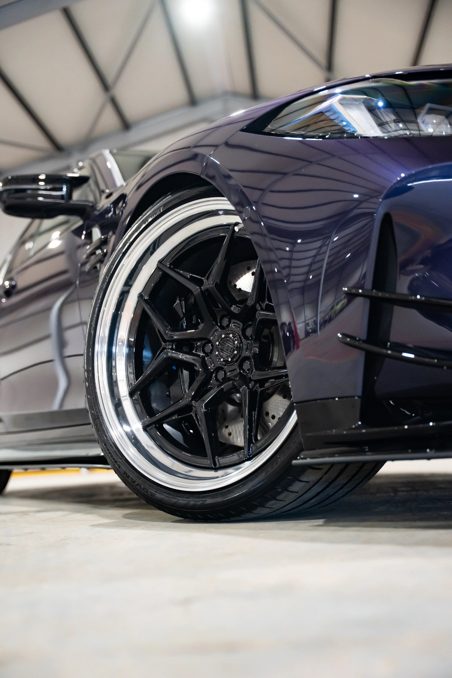 BMW M3/M4 G8x M-W 1.2 Two Piece 20"/21" - Gloss Black Felgen