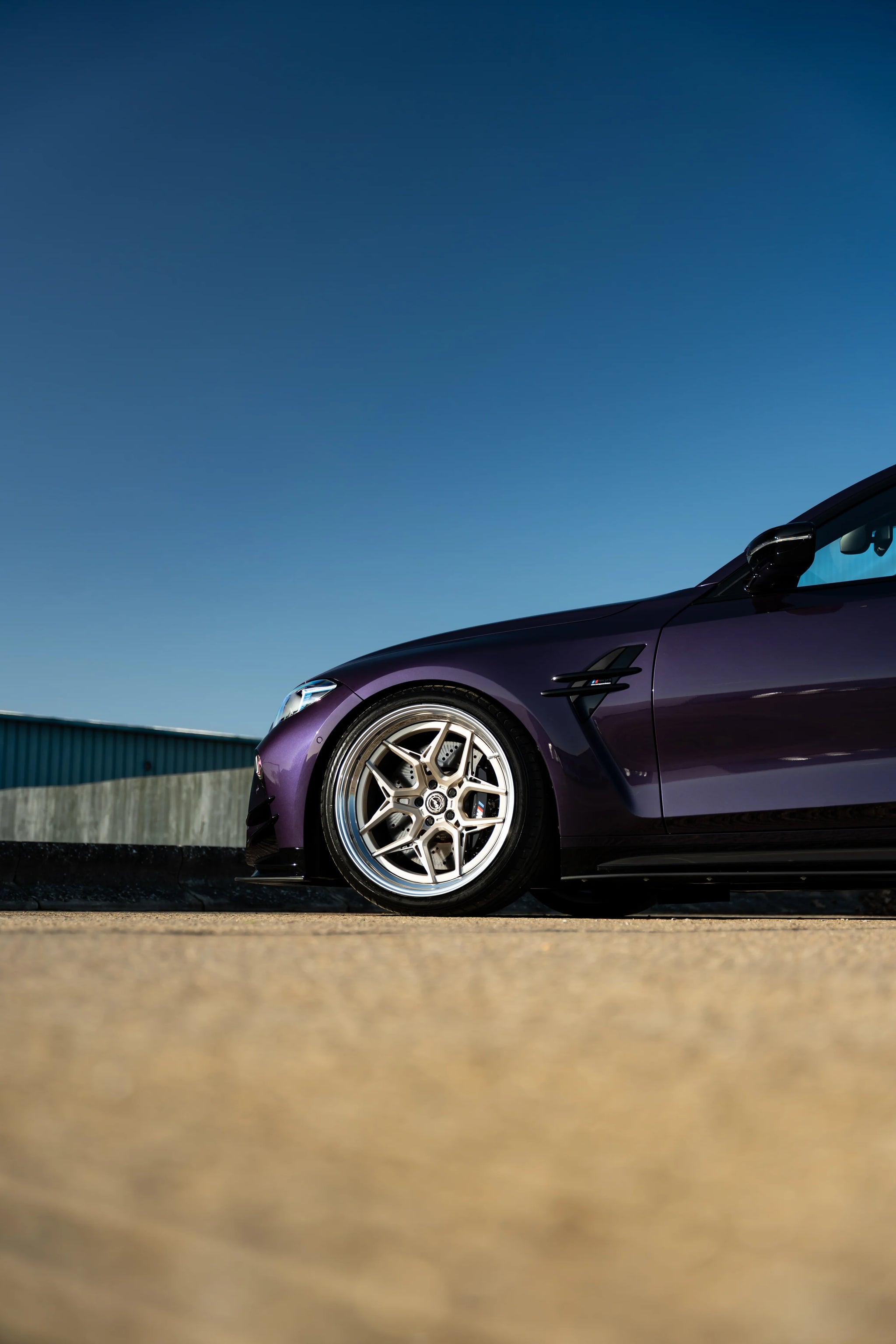 BMW M3/M4 G8x M-W 1.2 Two Piece 20"/21" - White Gold Felgen