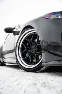 BMW M2 G87 M-W 1.2 Two Piece 20"/21" - Gloss Black Felgen