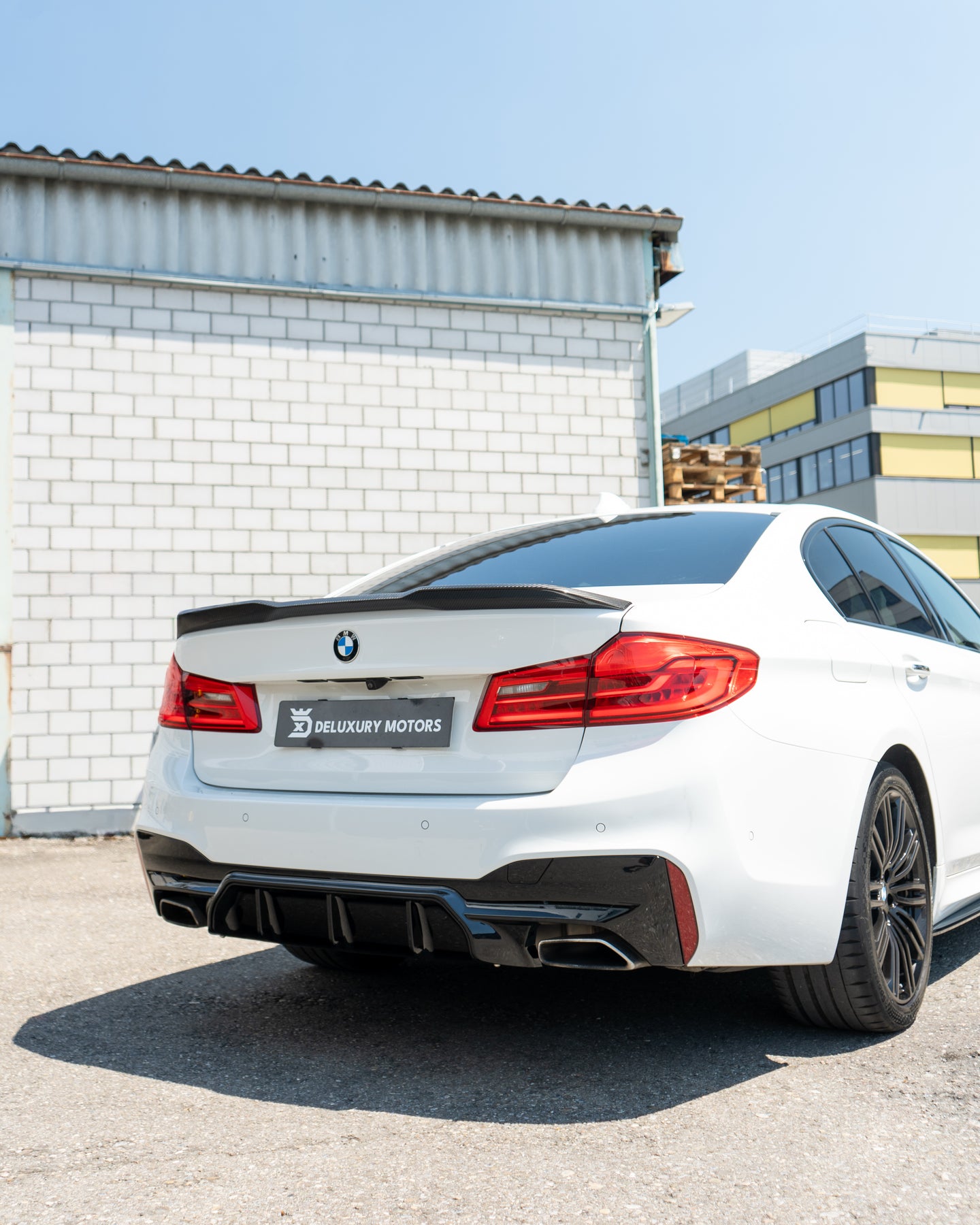 BMW 5er G30/G31 Heckdiffusor V2 - CT Design