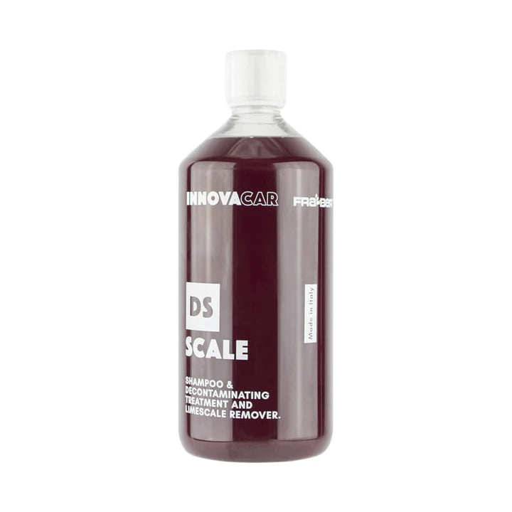 DS SCALE BY INNOVACAR 2-IN-1 SHAMPOO: WATER SPOT STAIN REMOVER TREATMENT FOR CARS AND DECONTAMINANT FOR ACID RAIN AND LIMESCALE. (8986274300195)