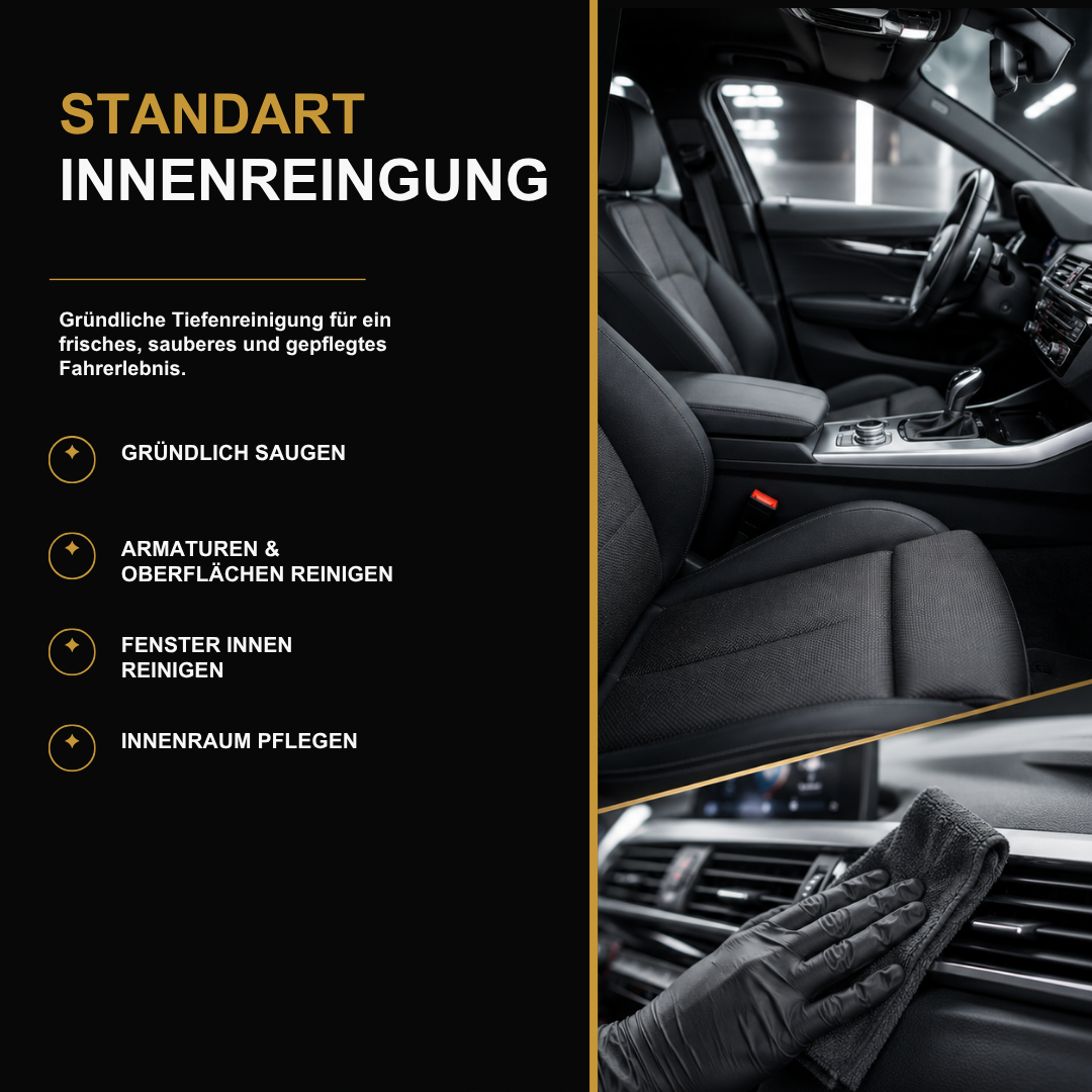 Innenreinigung - Standart Deluxury
