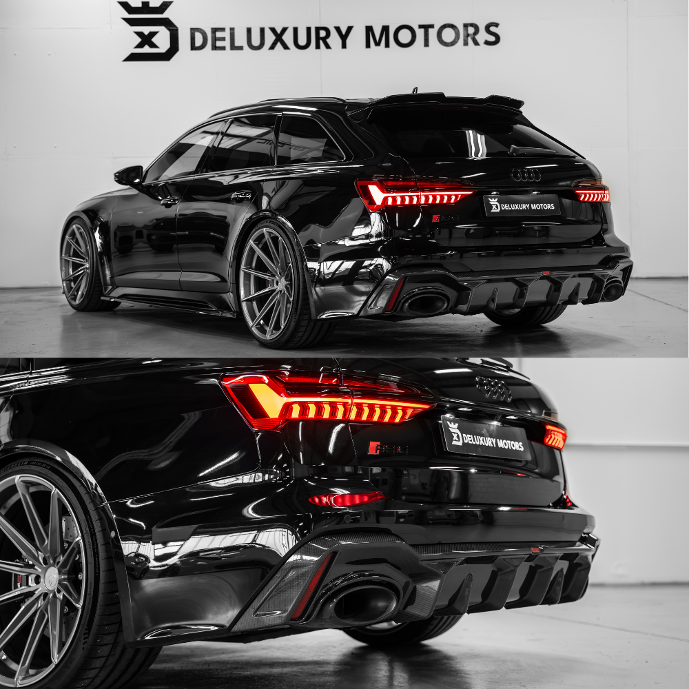 Audi RS6 C8 & RS7 Carbon Fibre Rear Diffuser