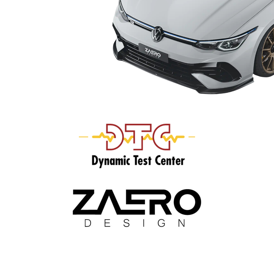 DTC Gutachten ZAERO VW Golf 8 R Frontlippe