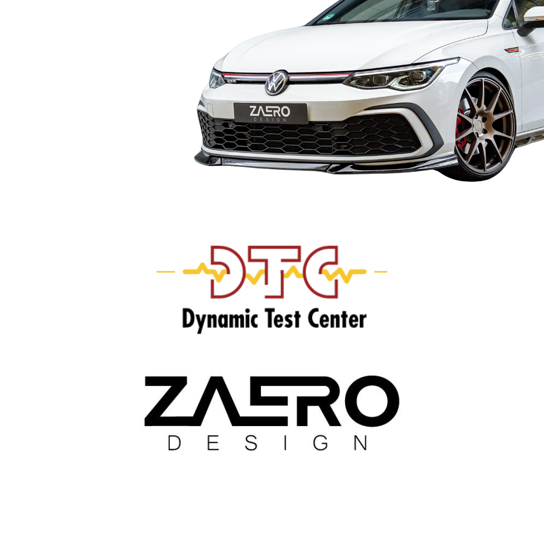 DTC Gutachten ZAERO VW Golf 8 GTI Frontlippe