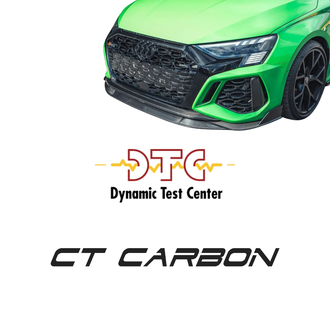 DTC Gutachten CT Carbon Audi RS3 8Y Frontlippe