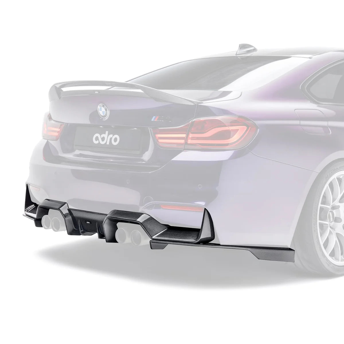 BMW M3/M4 F8X Heckdiffusor V2 Carbon - ADRO