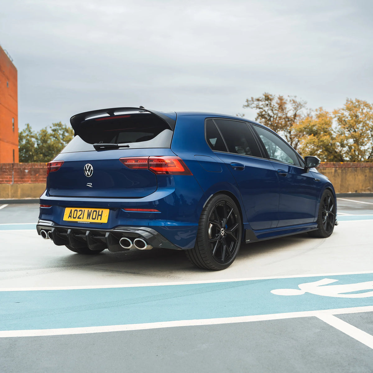 Golf 8 R Style Diffuser VW GOLF 8R Carbon Heckdiffusor - CT Design – Deluxury Motors