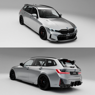 BMW 3er G21 EVO-S Bodykit schwarzglanz