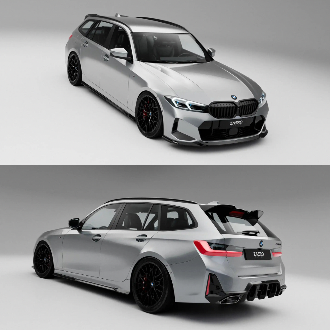 BMW 3er G21 EVO-S Bodykit schwarzglanz