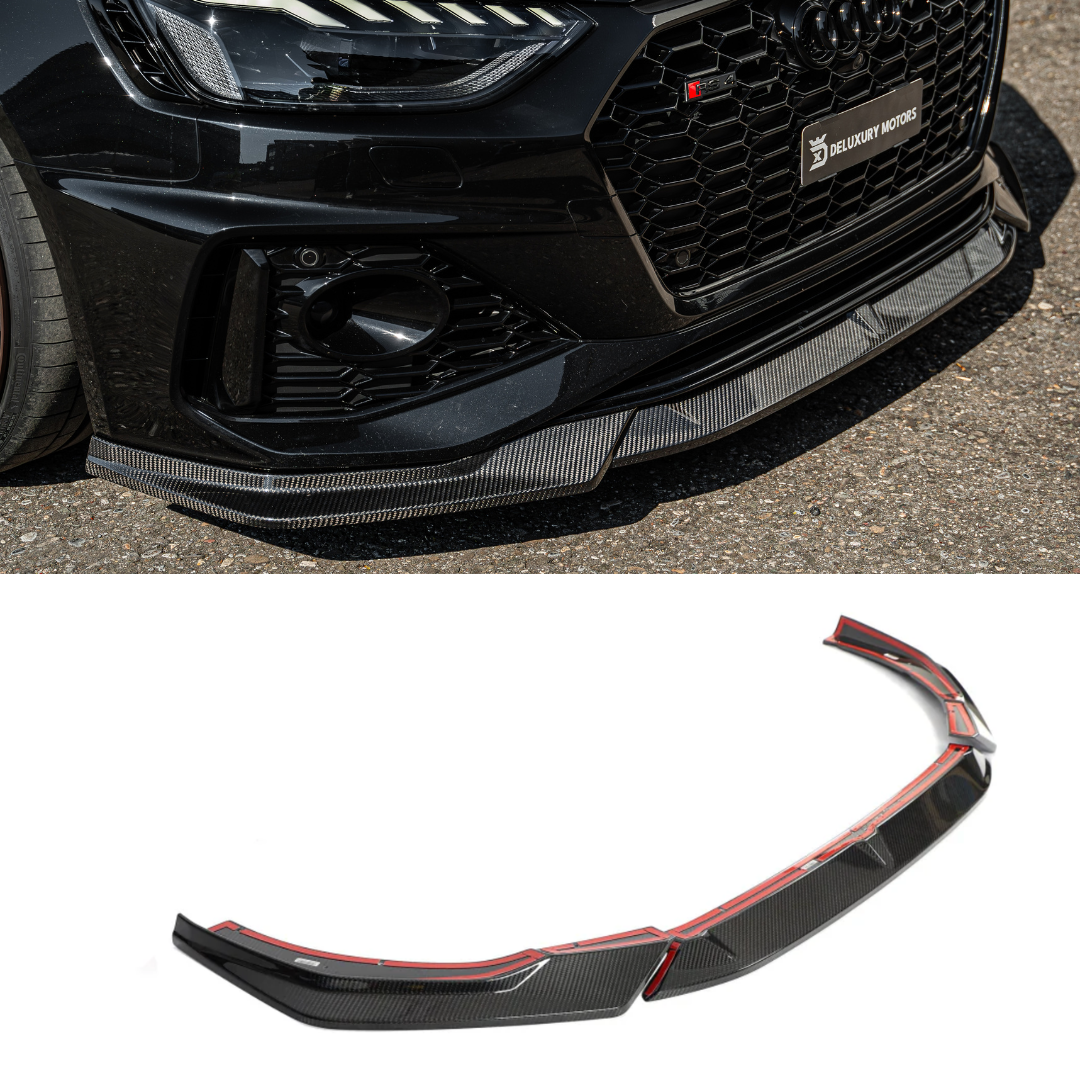 AUDI RS4 B9.5 Carbon Frontlippe - CT Design  | DTC Gutachten