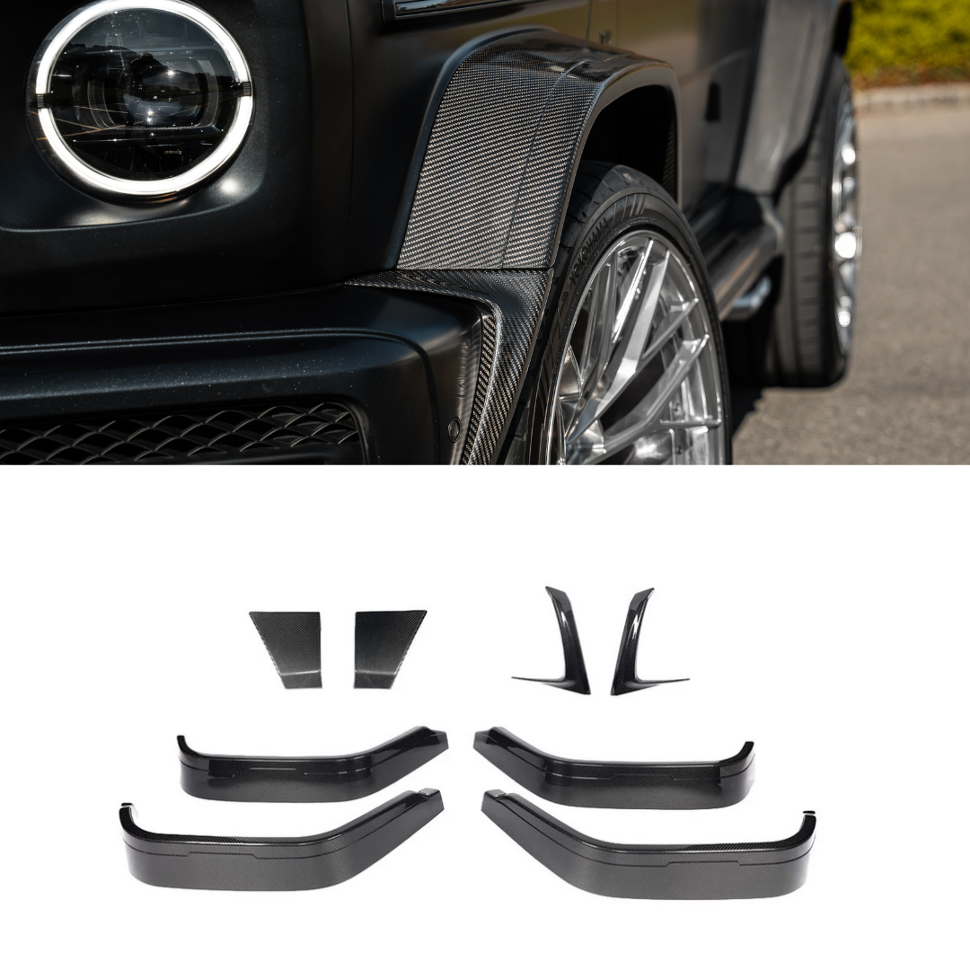 Mercedes G63 W463 Carbon Kotflügelverbreiterungen - CT Design