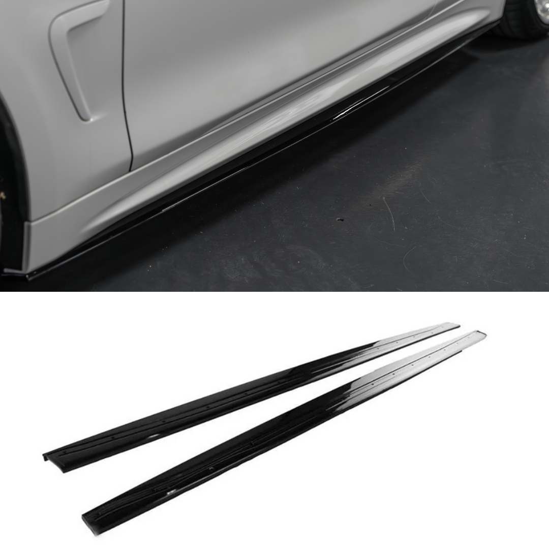 BMW 4er F32/F33/F36  Seitenschweller schwarzglanz -  CT Design