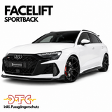 Audi RS3 8Y Facelift Sportback Carbon Kit V2 - CT Design  | DTC Gutachten