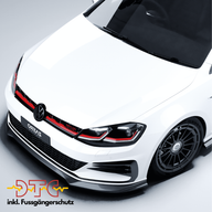 EVO-1 Frontspoiler für VW Golf GTI / GTD (MK 7.5) | DTC Gutachten