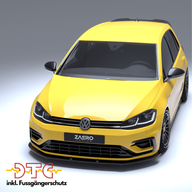 EVO-1 Frontspoiler für VW Golf 7.5 R (MK7.5) | DTC Gutachten