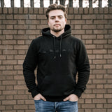 URBAN Hoodie Black Leather