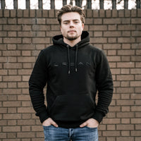 URBAN Hoodie Black Leather