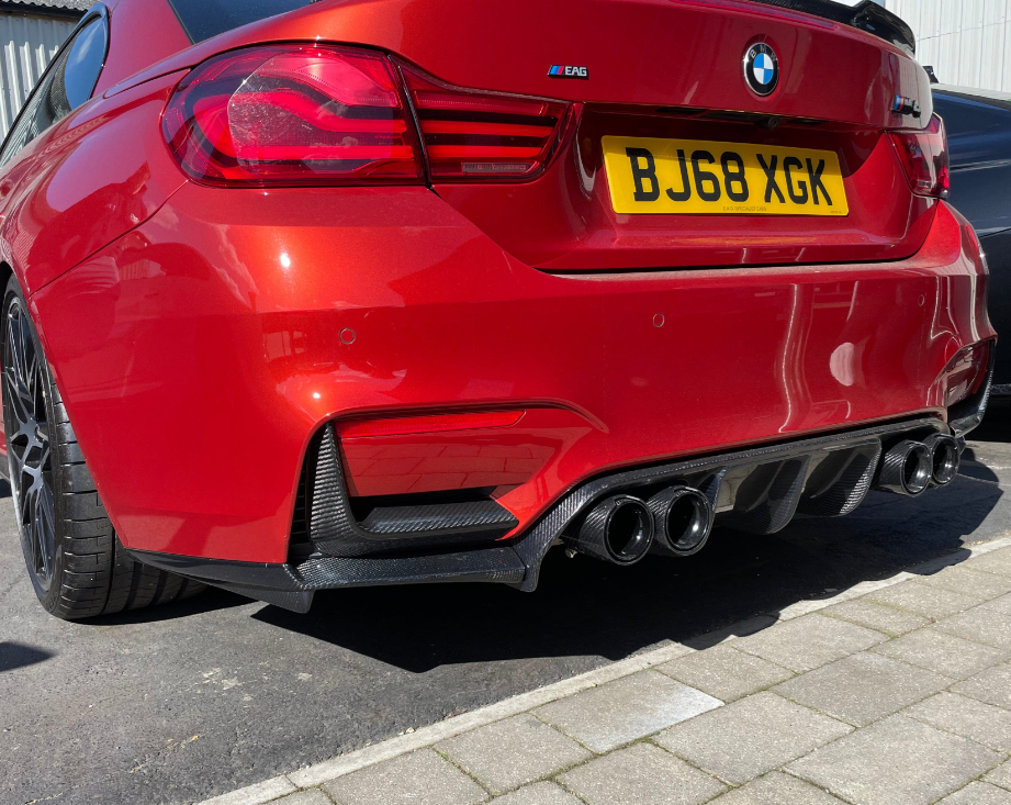 BMW M3/M4 F8x Carbon Heck-Canards - CT Design