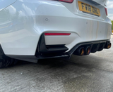 BMW M3/M4 F8x Carbon Heck-Canards - CT Design