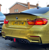 BMW M3/M4 F8x  Carbon Diffusor DTM Style mit licht - CT Design