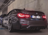 BMW M3/M4 F8x  Carbon Diffusor DTM Style mit licht - CT Design