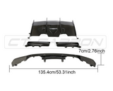 BMW M3/M4 F8x Carbon Diffusor PS STYLE - CT Design
