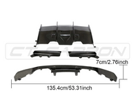 BMW M3/M4 F8x Carbon Diffusor PS STYLE - CT Design