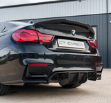 BMW M4 F82 Carbon Heckspoilerlippe V Style - CT Design