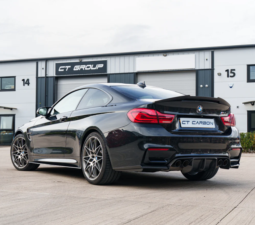 BMW M4 F82 Carbon Heckspoilerlippe V Style - CT Design