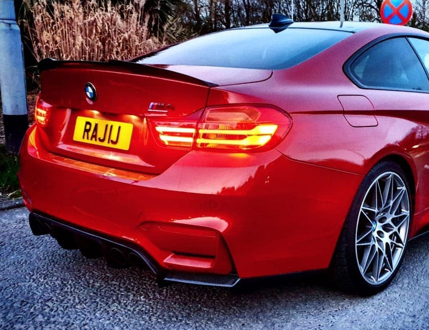 BMW M4 F82 Carbon Heckspoilerlippe MP Style - CT Design