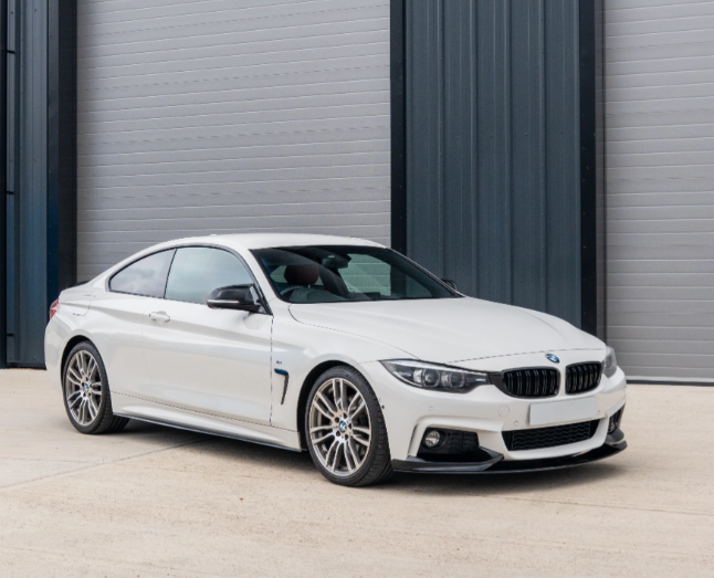 BMW 4er Fx Frontlippe schwarzglanz MP-Style - CT Design | DTC Gutachten