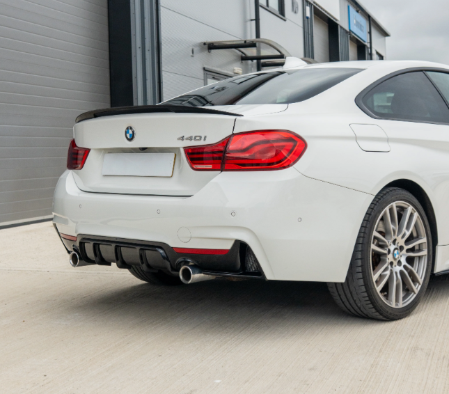 BMW 4er Fx Heckdiffusor schwarz glänz -  CT Design