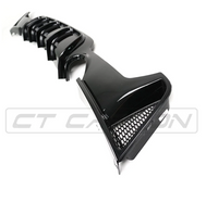 BMW 4er Fx Heckdiffusor schwarz glänz -  CT Design