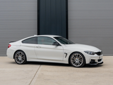 BMW 4er Fx  Seitenschweller schwarzglanz -  CT Design