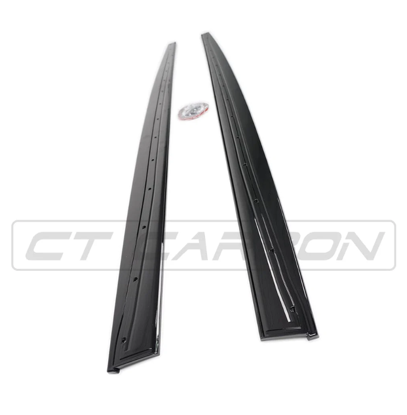 BMW 4er Fx  Seitenschweller schwarzglanz -  CT Design