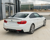BMW 4er Fx Spoilerlippe schwarzglanz -  CT Design