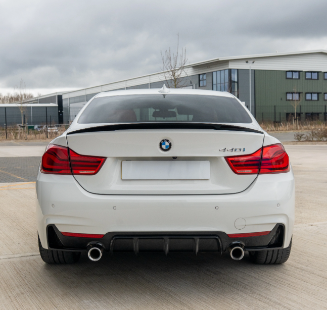 BMW 4er Fx Spoilerlippe schwarzglanz -  CT Design